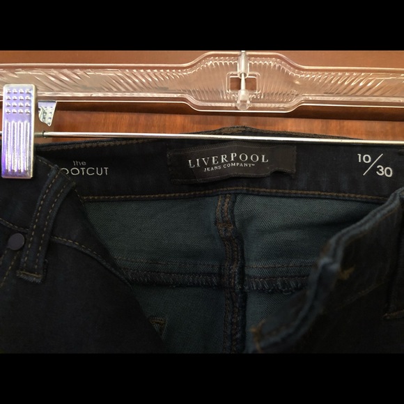 Liverpool Dark Rinse Jeans - Picture 2 of 3